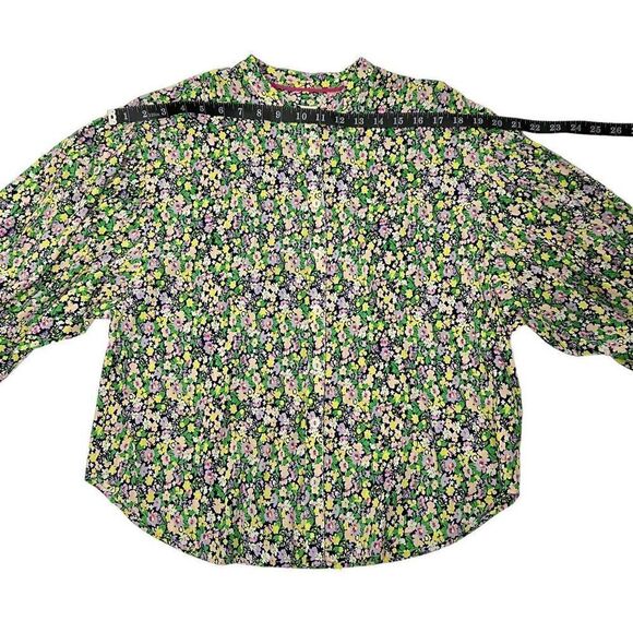 Maeve* By Anthropologie Small Multi-Color Floral Print women’s Long-Sleeve Blous - Picture 10 of 13